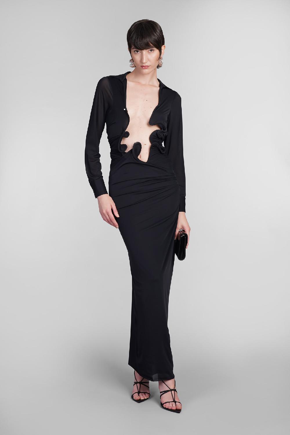 Deliberti Christopher Esber Abito In Poliammide Nera Cod. 402364 - Deliberti The Luxury Shopping