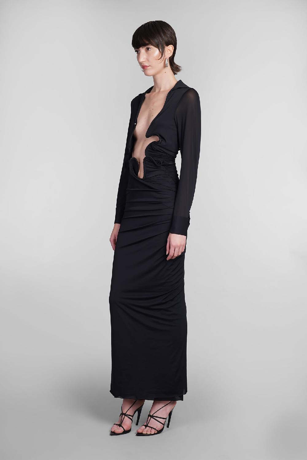 Deliberti Christopher Esber Abito In Poliammide Nera Cod. 402364 - Deliberti The Luxury Shopping