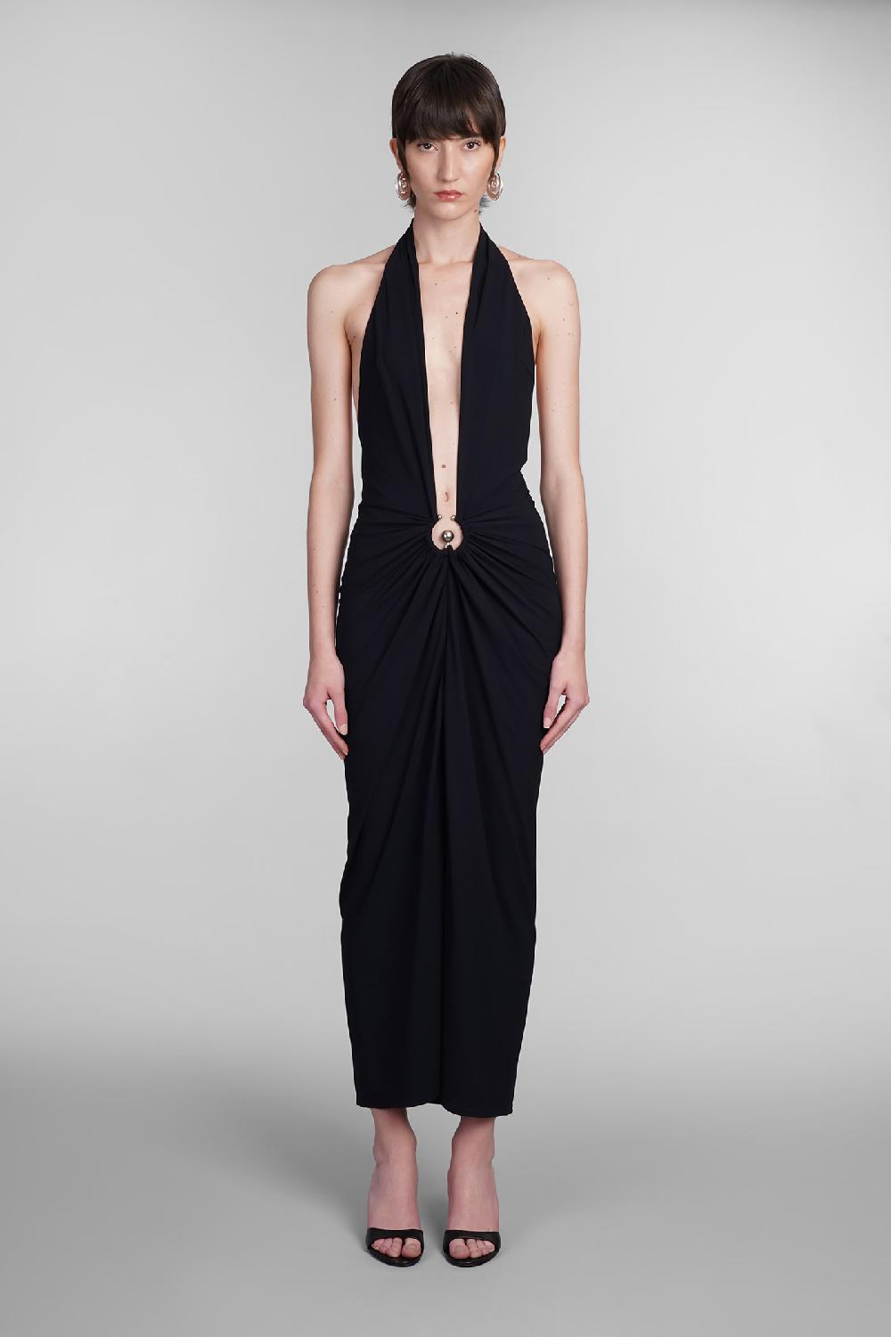 Deliberti Christopher Esber Abito in poliammide nera cod. 402354 - Deliberti The Luxury Shopping