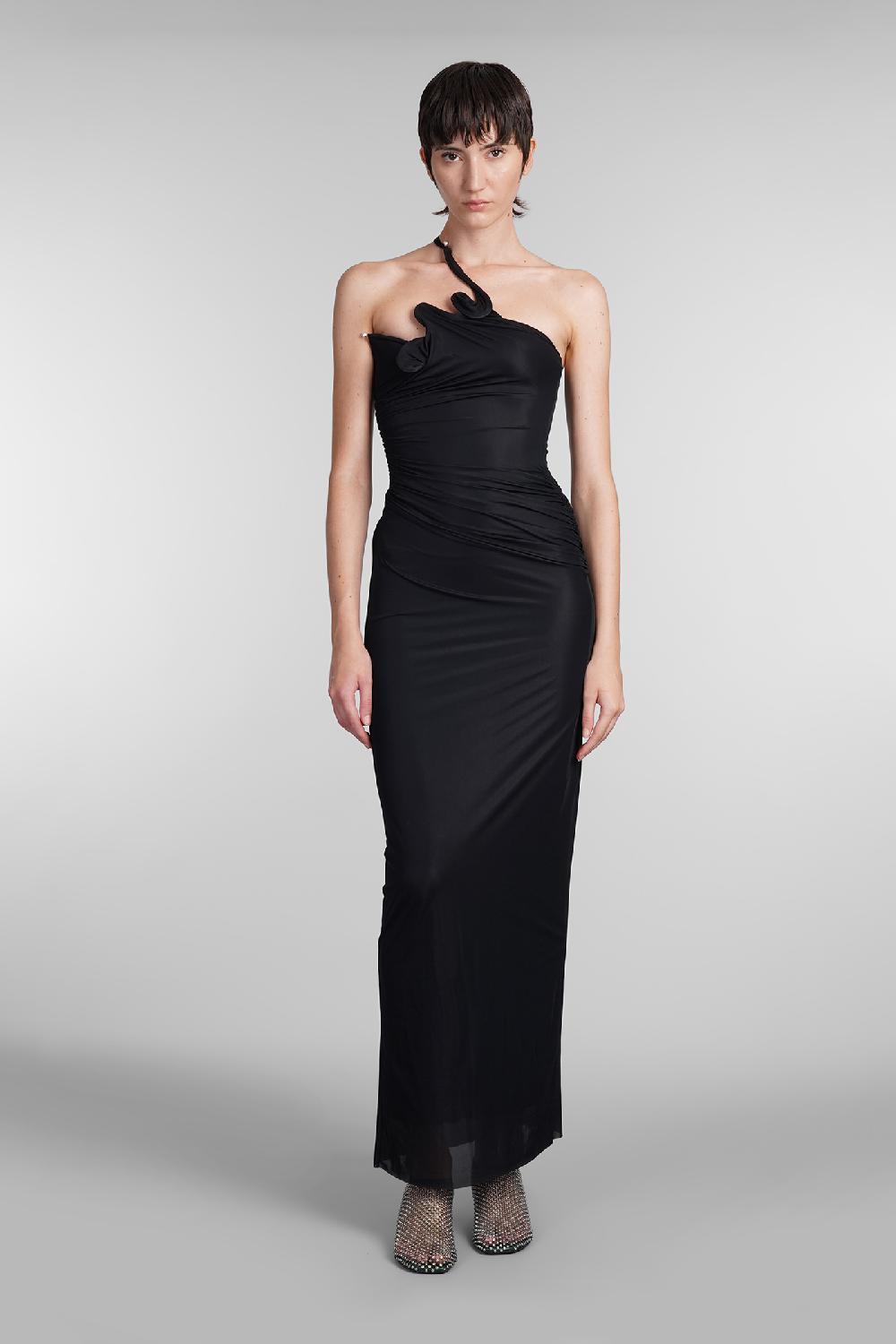 Deliberti Christopher Esber Abito in poliammide nera cod. 407681 - Deliberti The Luxury Shopping