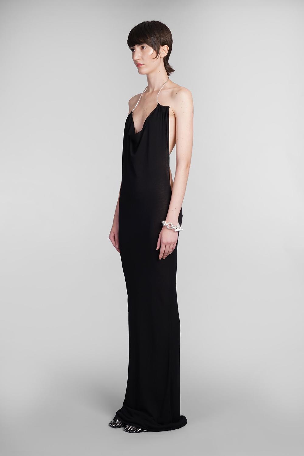 Deliberti Christopher Esber Abito In Viscosa Nera Cod. 402358 - Deliberti The Luxury Shopping