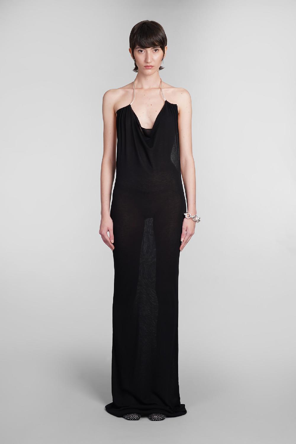 Deliberti Christopher Esber Abito in viscosa nera cod. 402358 - Deliberti The Luxury Shopping