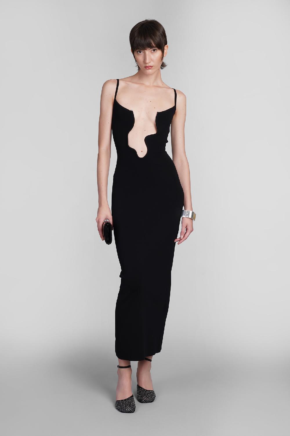 Deliberti Christopher Esber Abito In Viscosa Nera Cod. 402373 - Deliberti The Luxury Shopping