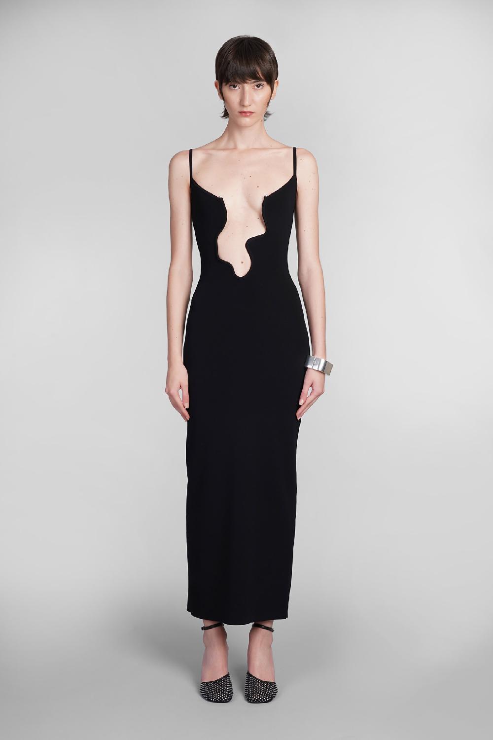 Deliberti Christopher Esber Abito in viscosa nera cod. 402373 - Deliberti The Luxury Shopping