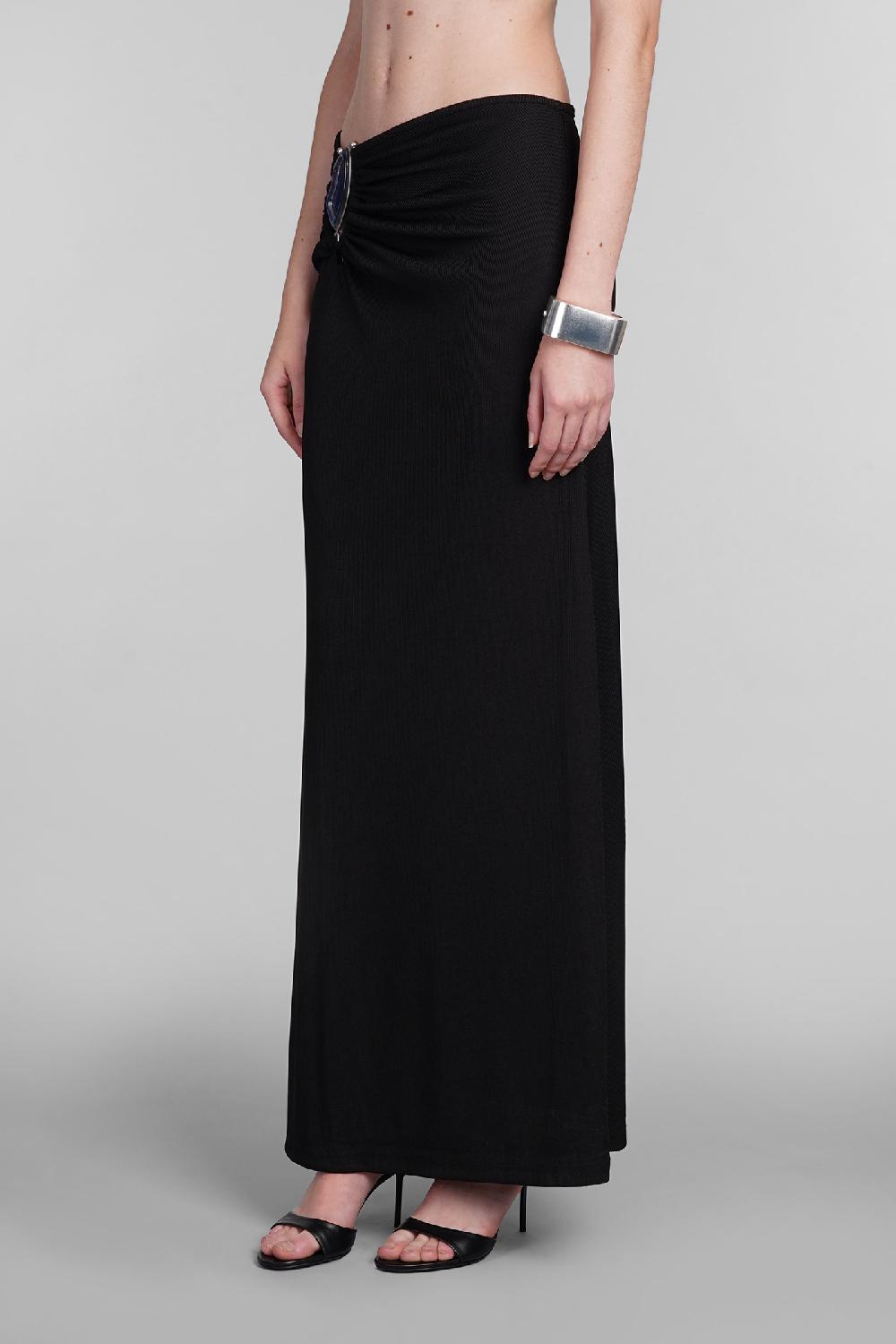 Deliberti Christopher Esber Gonna In Poliestere Nero Cod. 402371 - Deliberti The Luxury Shopping