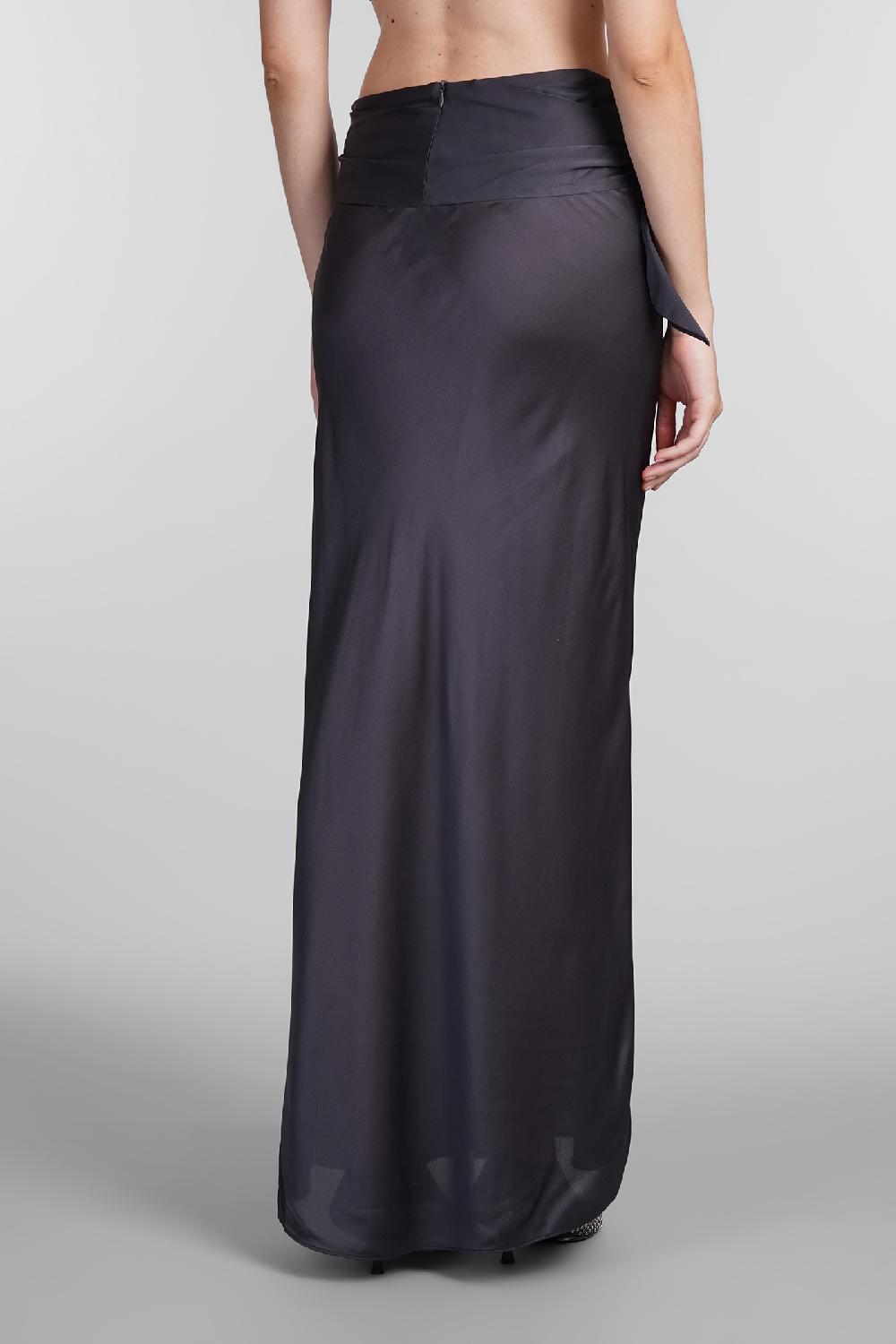 Deliberti Christopher Esber Gonna In Seta Grigia Cod. 407682 - Deliberti The Luxury Shopping