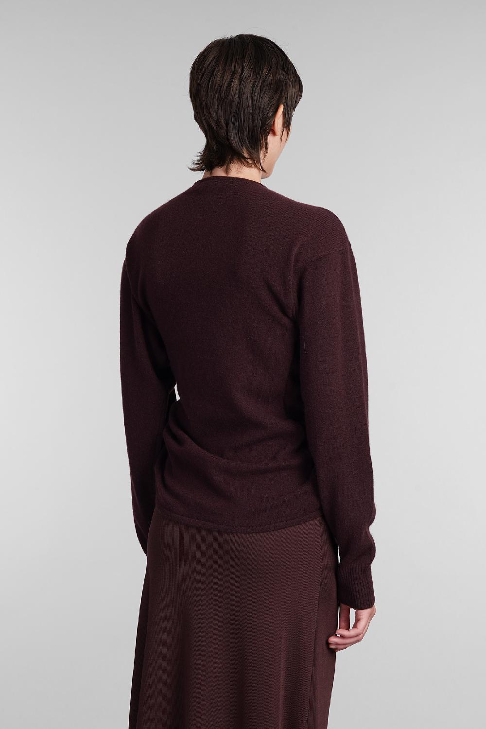 Deliberti Christopher Esber Maglia In Cashmere Bordeaux Cod. 407677 - Deliberti The Luxury Shopping