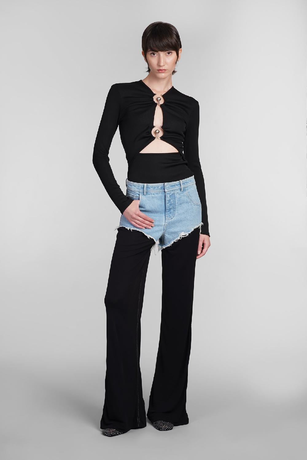 Deliberti Christopher Esber Topwear In Poliestere Nero Cod. 402360 - Deliberti The Luxury Shopping