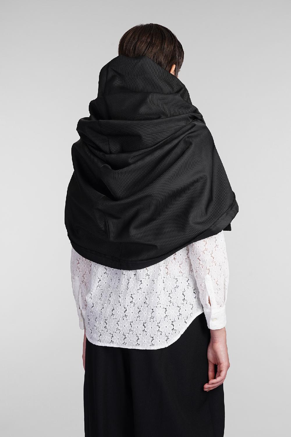 Deliberti Comme Des Garcons Coprispalla In Poliestere Nero Cod. 407128 - Deliberti The Luxury Shopping