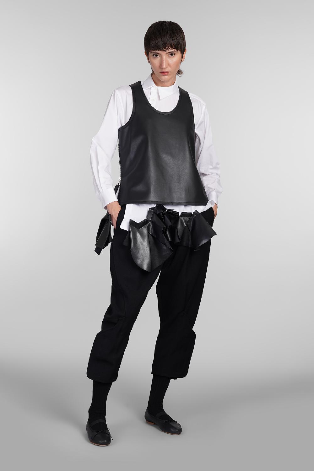 Deliberti Comme Des Garcons Pantalone In Lana Nera Cod. 406924 - Deliberti The Luxury Shopping