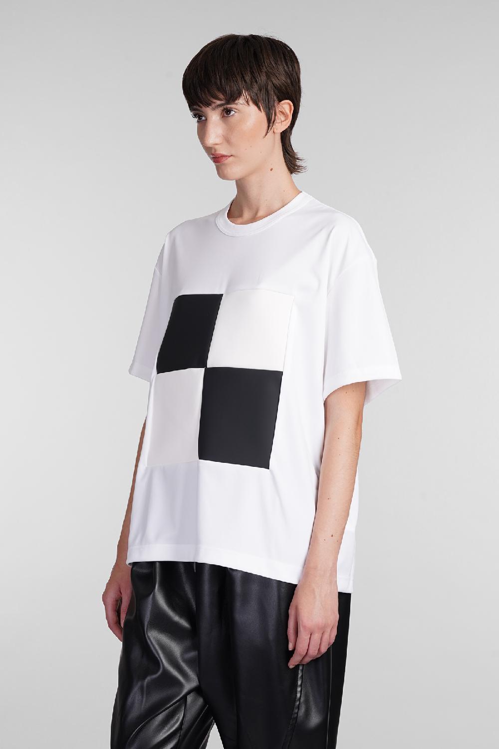 Deliberti Comme Des Garcons T-shirt In Cotone Bianco Cod. 407129 - Deliberti The Luxury Shopping