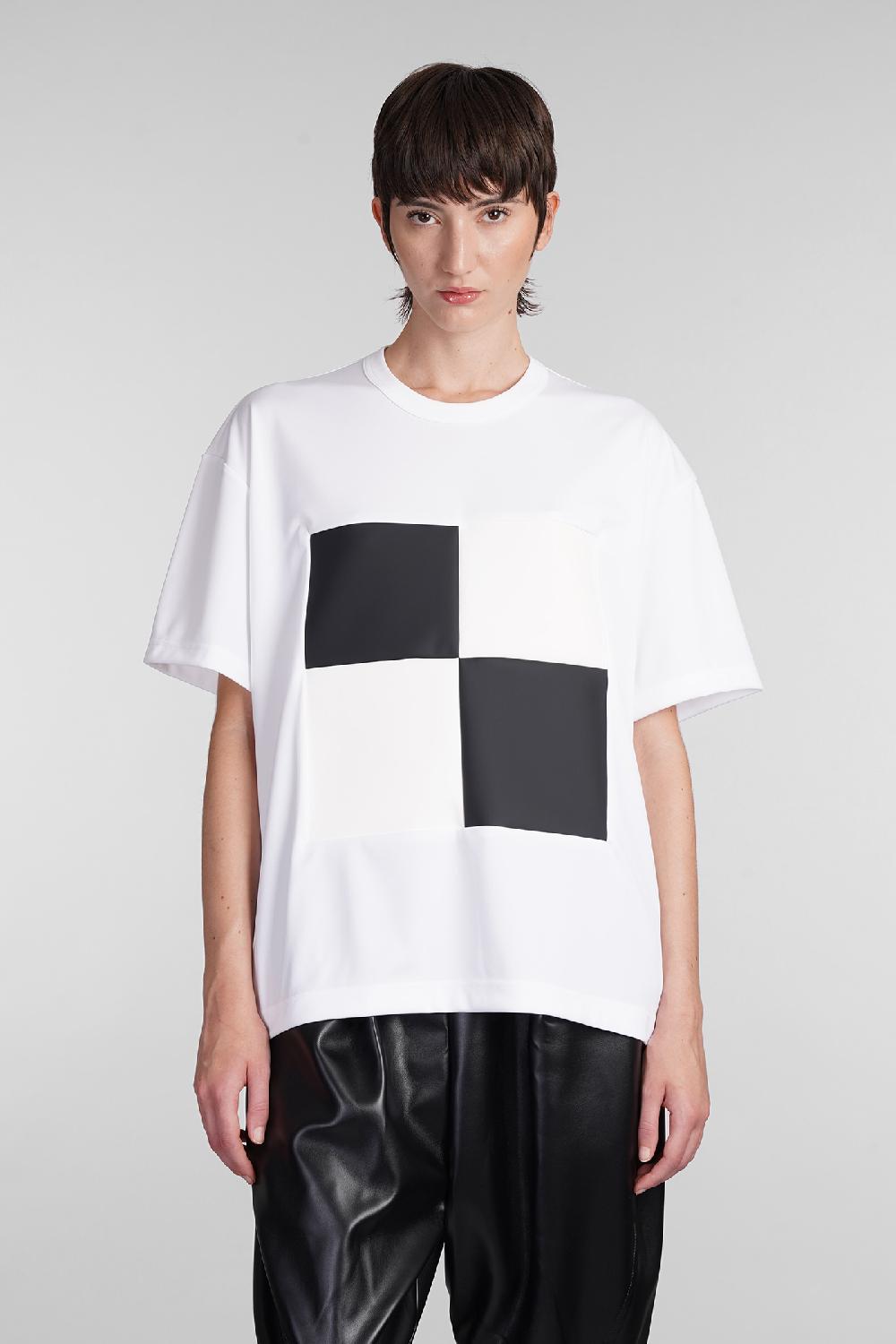 Deliberti Comme des Garcons T-shirt in cotone bianco cod. 407129 - Deliberti The Luxury Shopping