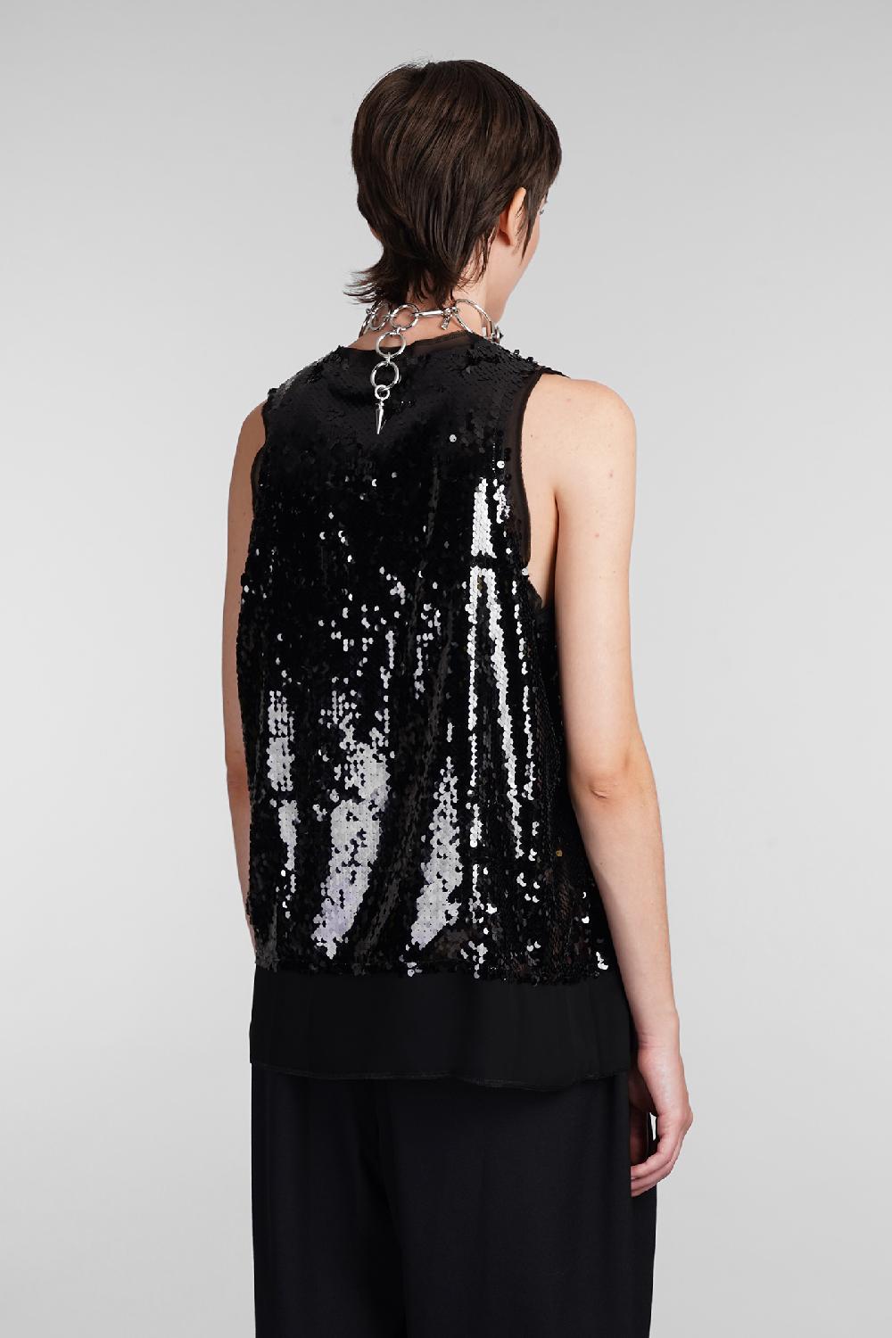 Deliberti Comme Des Garcons Topwear In Poliestere Nero Cod. 406923 - Deliberti The Luxury Shopping