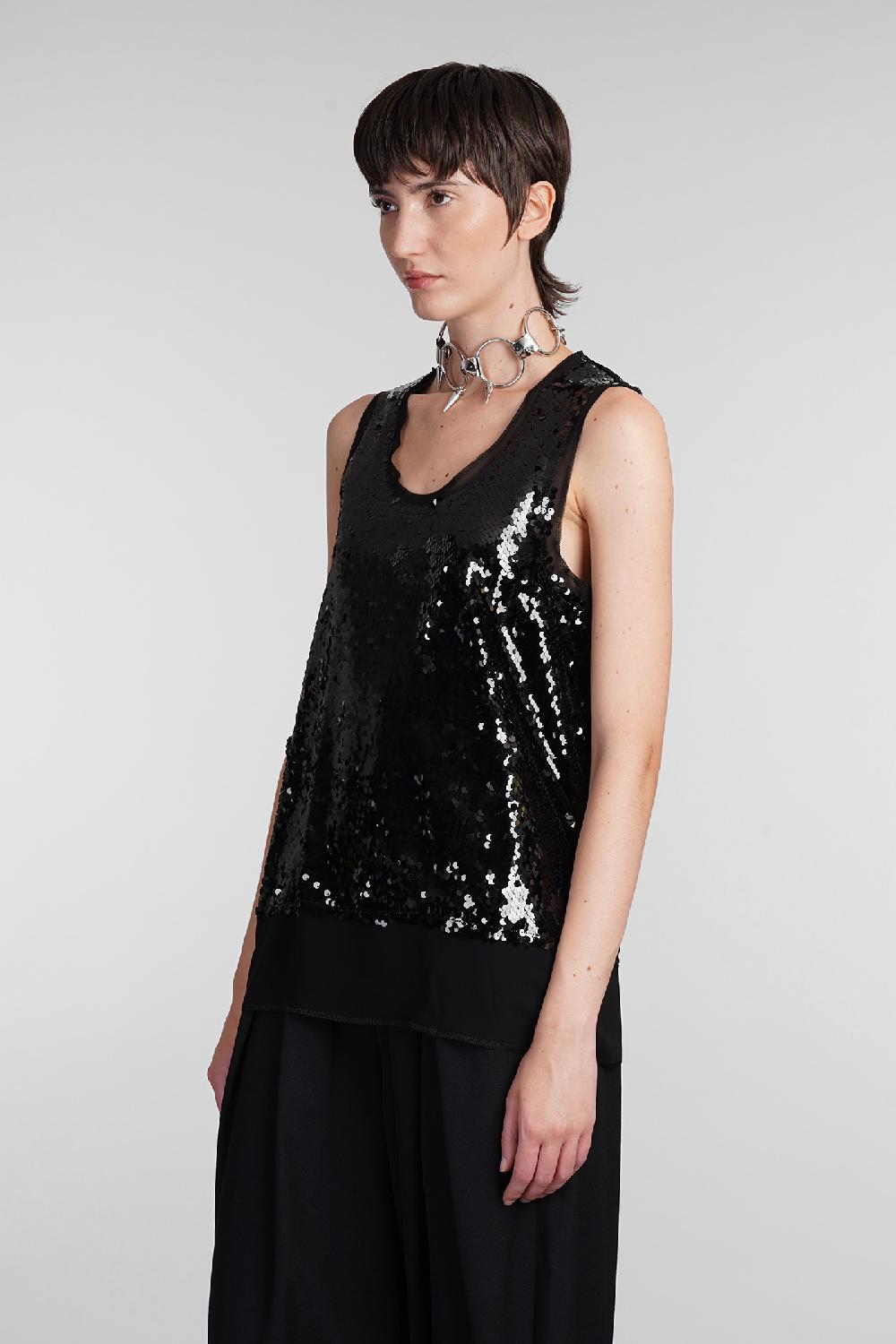 Deliberti Comme Des Garcons Topwear In Poliestere Nero Cod. 406923 - Deliberti The Luxury Shopping