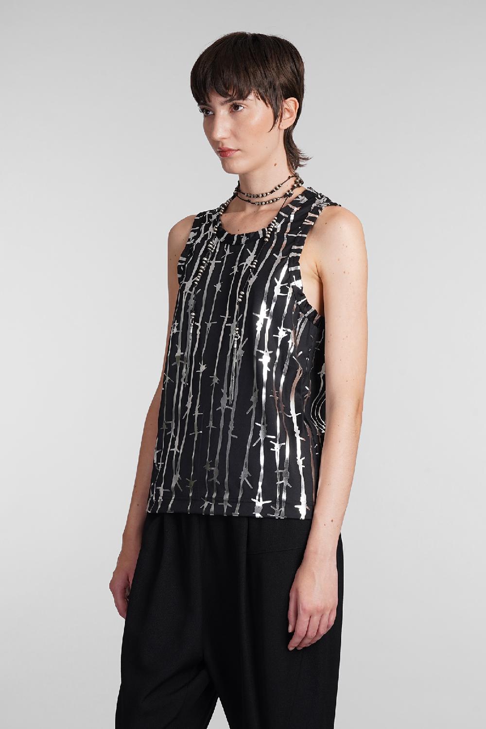 Deliberti Comme Des Garcons Topwear In Poliestere Nero Cod. 406927 - Deliberti The Luxury Shopping