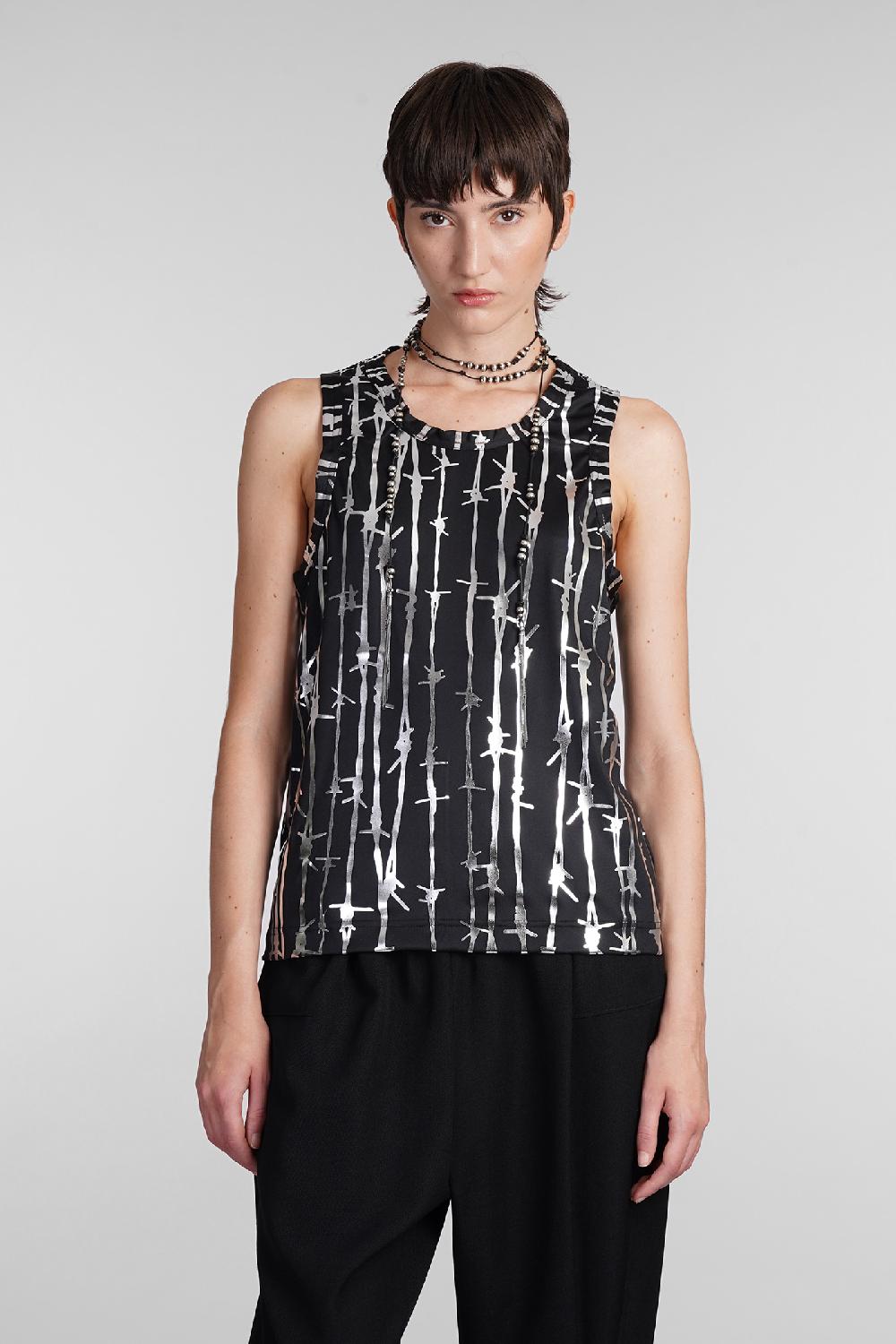 Deliberti Comme des Garcons Topwear in poliestere nero cod. 406927 - Deliberti The Luxury Shopping