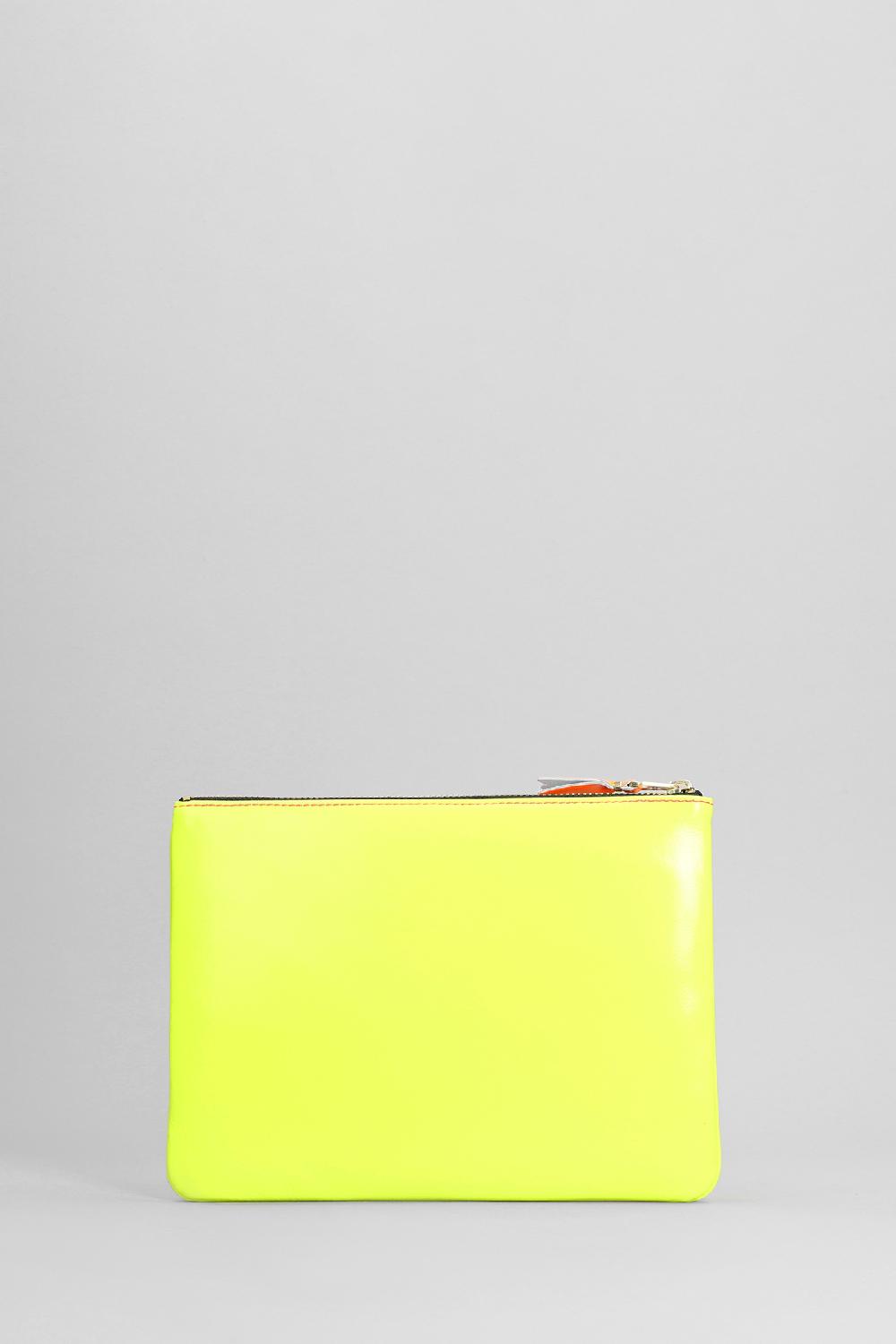 Deliberti Comme Des Garcons Wallet Pochette In Pelle Rosa Cod. 402103 - Deliberti The Luxury Shopping