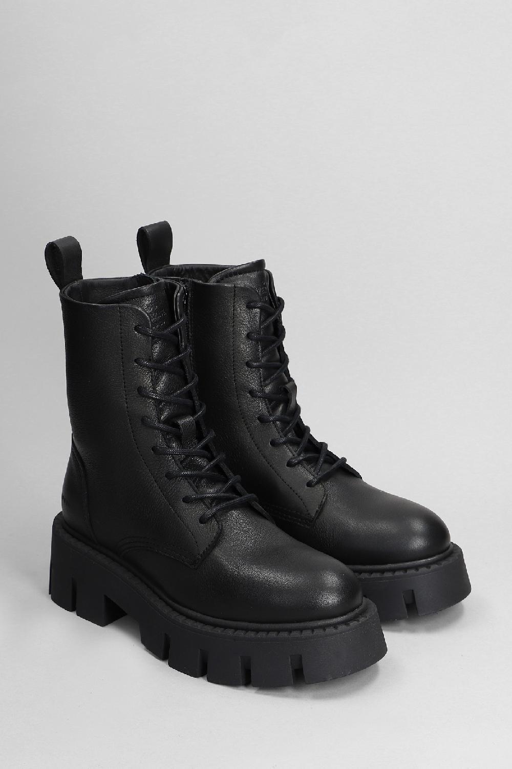 Deliberti Copenhagen Anfibi Cph 130 In Pelle Nera Cod. 408343 - Deliberti The Luxury Shopping