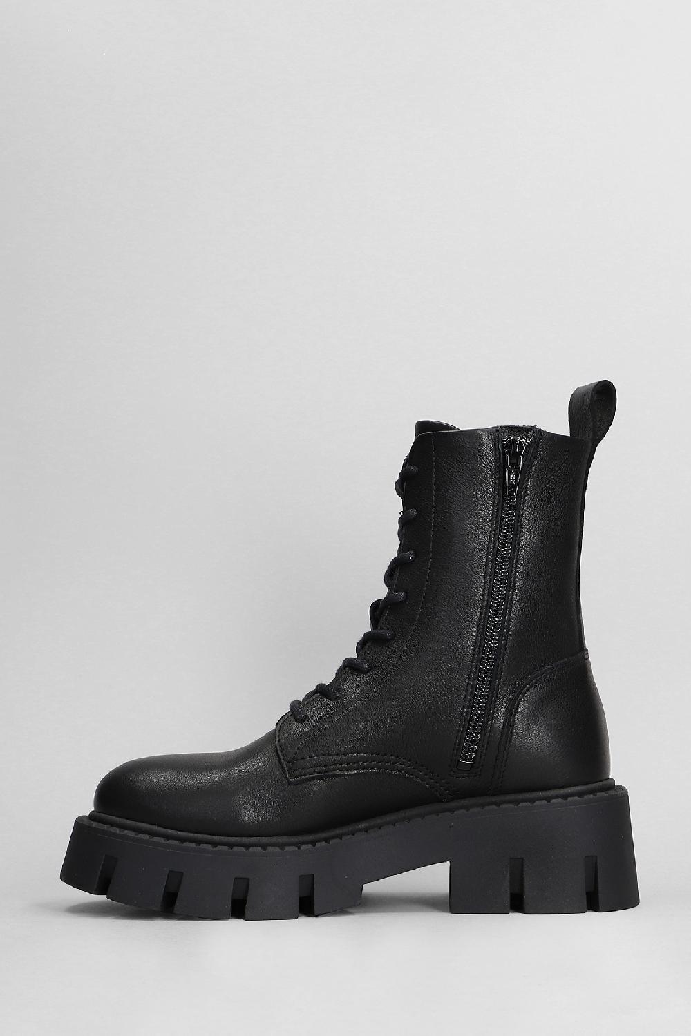 Deliberti Copenhagen Anfibi Cph 130 In Pelle Nera Cod. 408343 - Deliberti The Luxury Shopping