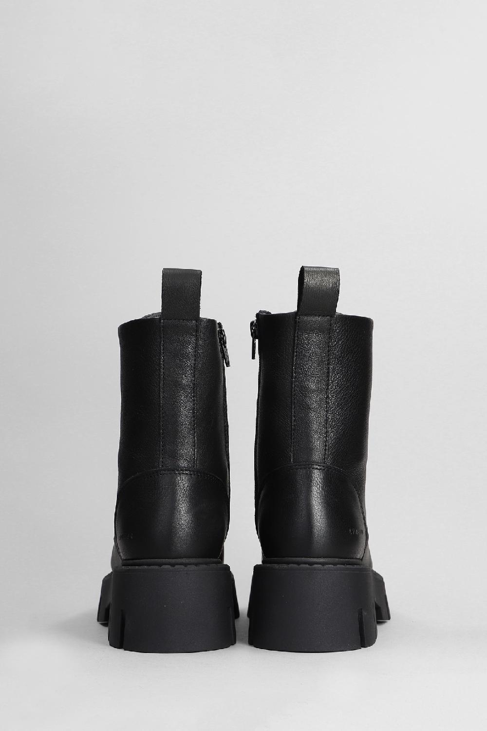 Deliberti Copenhagen Anfibi Cph 130 In Pelle Nera Cod. 408343 - Deliberti The Luxury Shopping