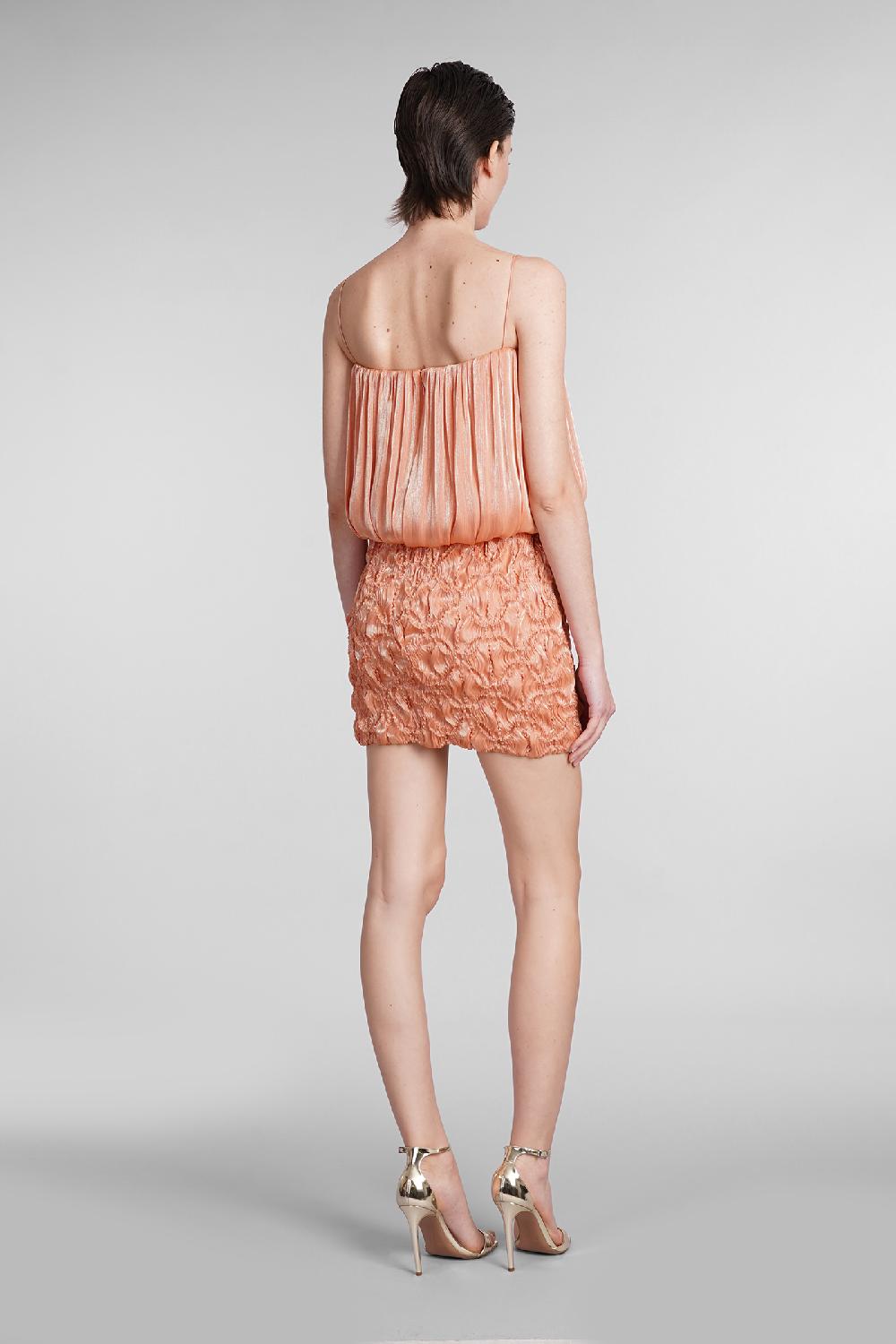 Deliberti Costarellos Abito Tema In Poliestere Arancione Cod. 399499 - Deliberti The Luxury Shopping