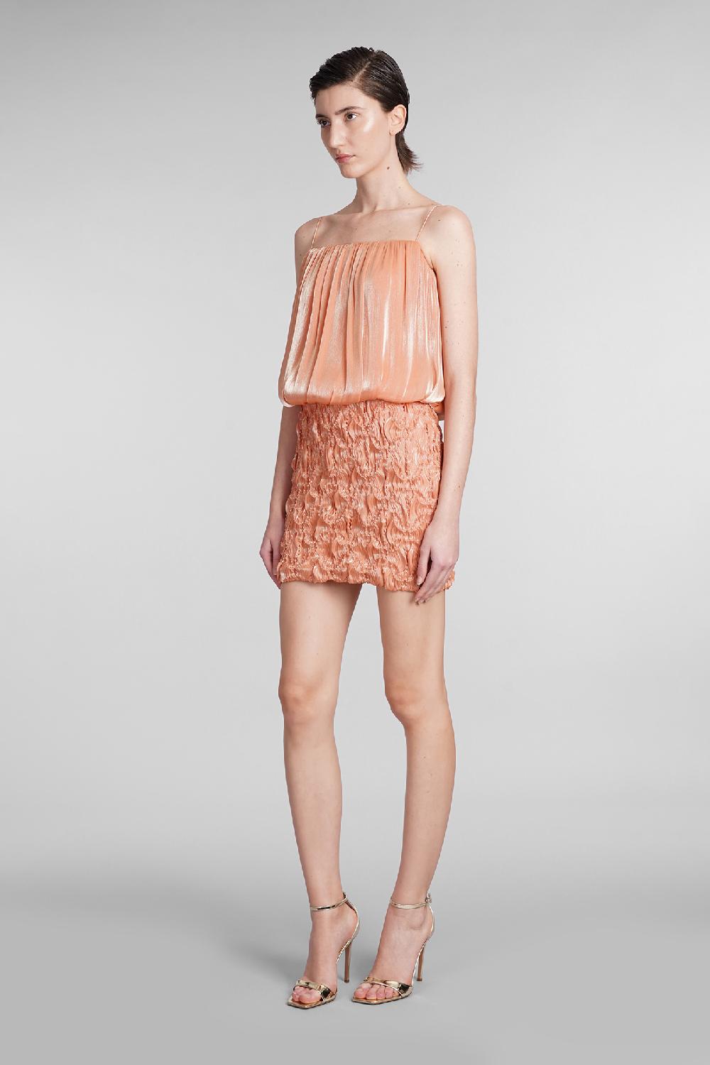 Deliberti Costarellos Abito Tema In Poliestere Arancione Cod. 399499 - Deliberti The Luxury Shopping