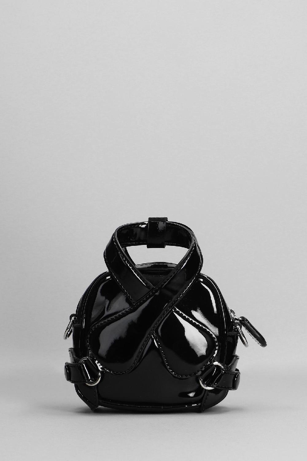 Deliberti Courreges Borsa A Spalla In Pelle Nera Cod. 365130 - Deliberti The Luxury Shopping