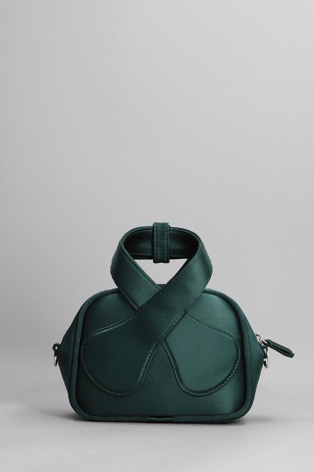 Deliberti Courreges Borsa A Spalla In Tessuto Verde Cod. 360430 - Deliberti The Luxury Shopping