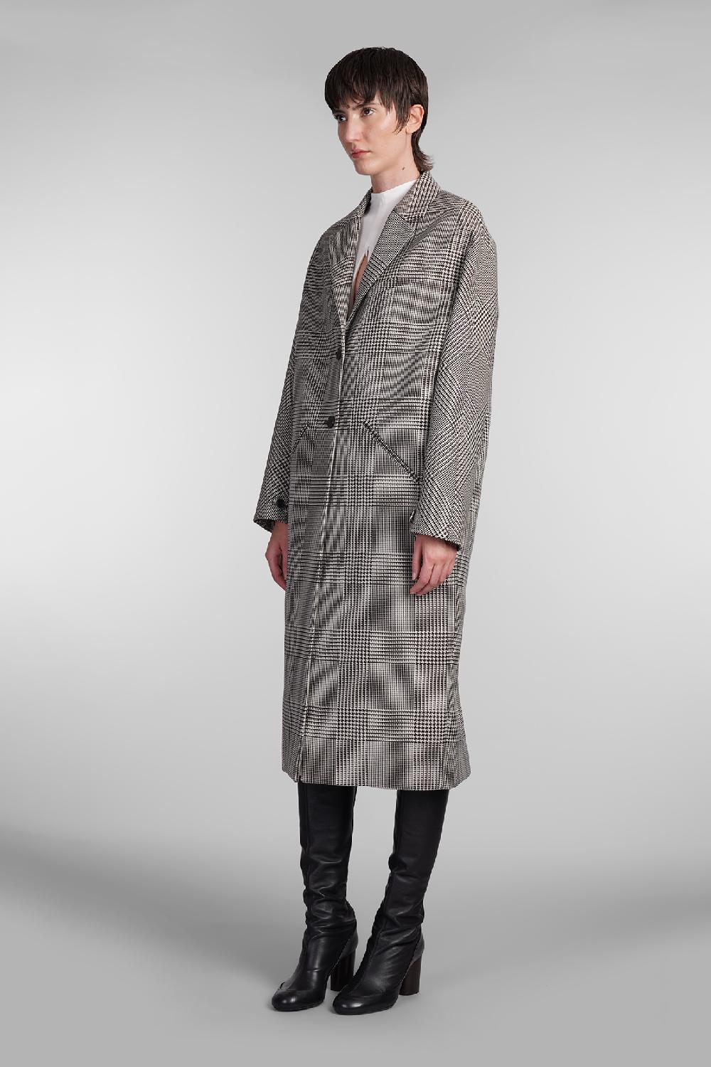 Deliberti Courreges Cappotto In Lana Beige Cod. 408118 - Deliberti The Luxury Shopping