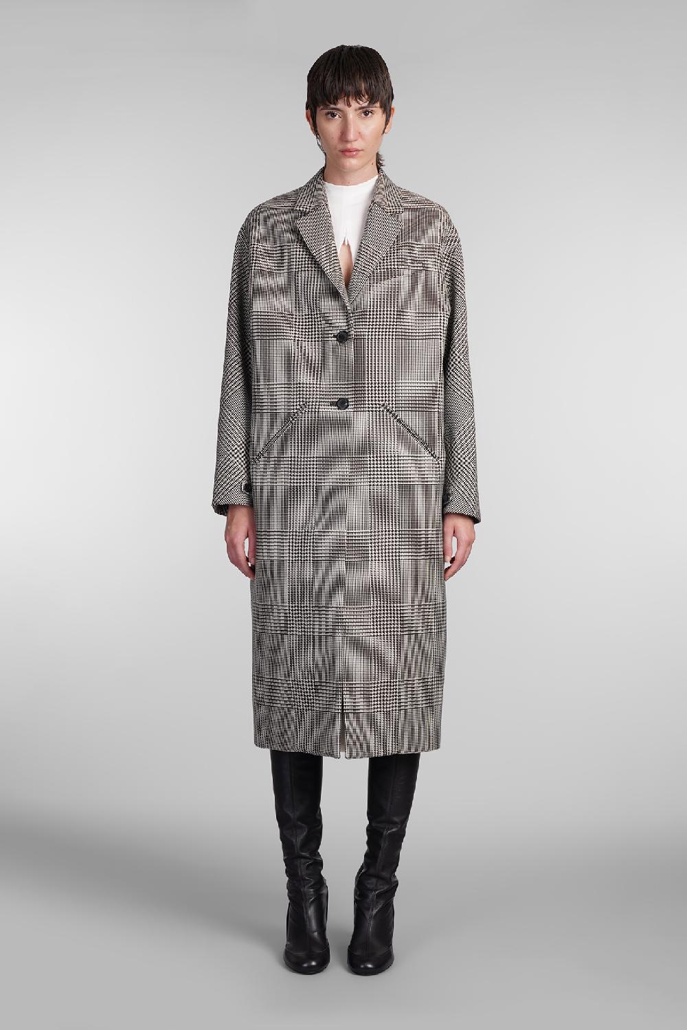 Deliberti Courreges Cappotto in lana beige cod. 408118 - Deliberti The Luxury Shopping