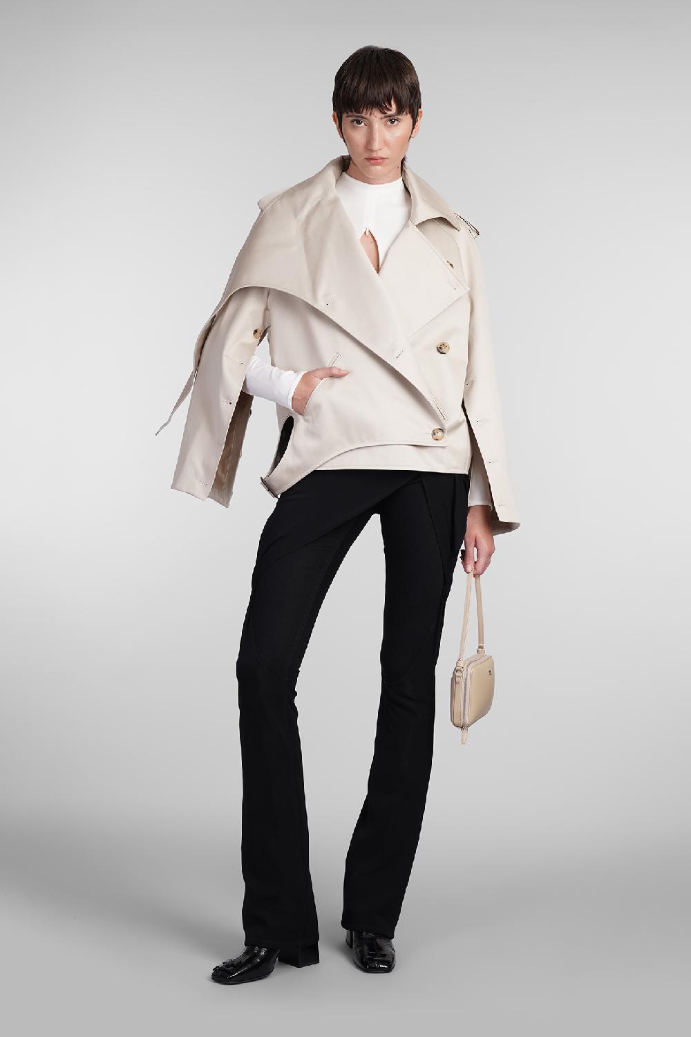 Deliberti Courreges Giacca Casual In Cotone Beige Cod. 408104 - Deliberti The Luxury Shopping