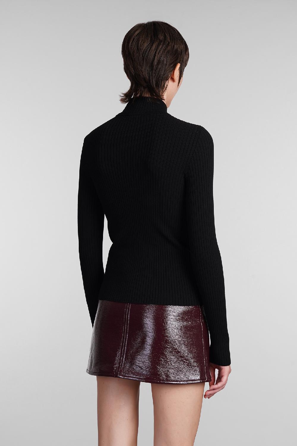 Deliberti Courreges Maglia In Viscosa Nera Cod. 408094 - Deliberti The Luxury Shopping