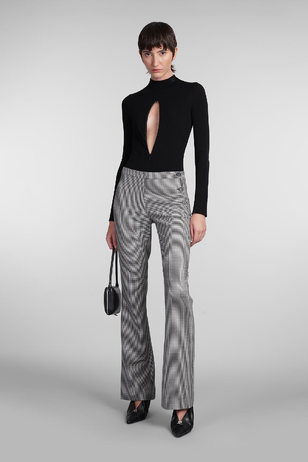 Deliberti Courreges Pantalone In Poliestere Nero Cod. 408105 - Deliberti The Luxury Shopping