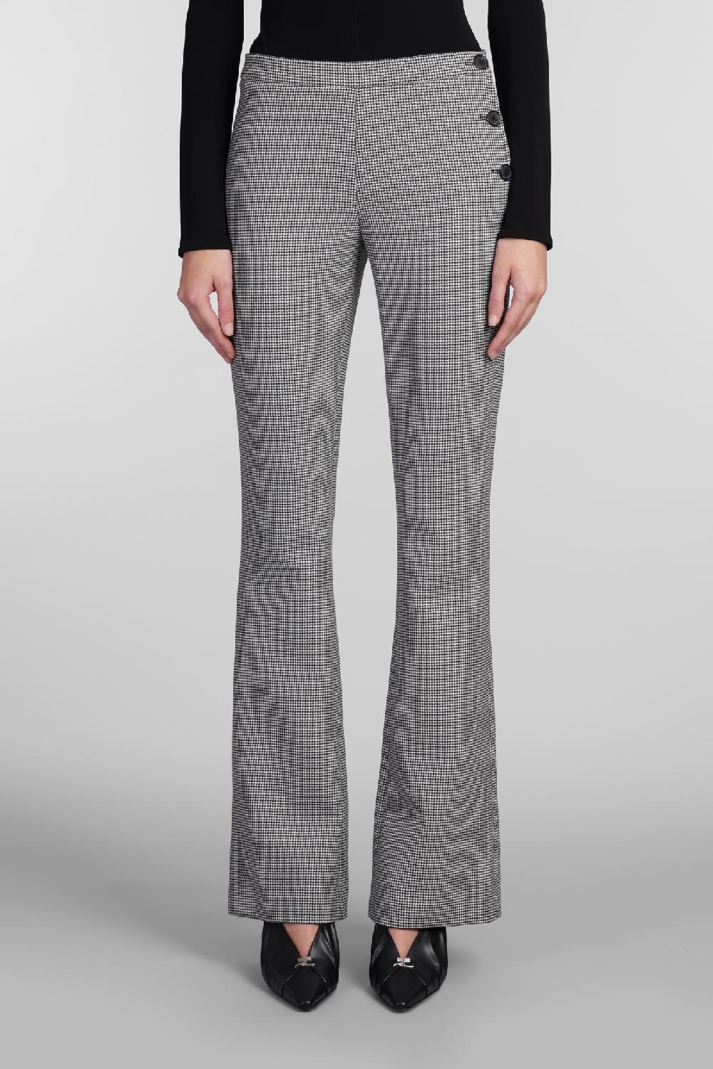 Deliberti Courreges Pantalone in poliestere nero cod. 408105 - Deliberti The Luxury Shopping