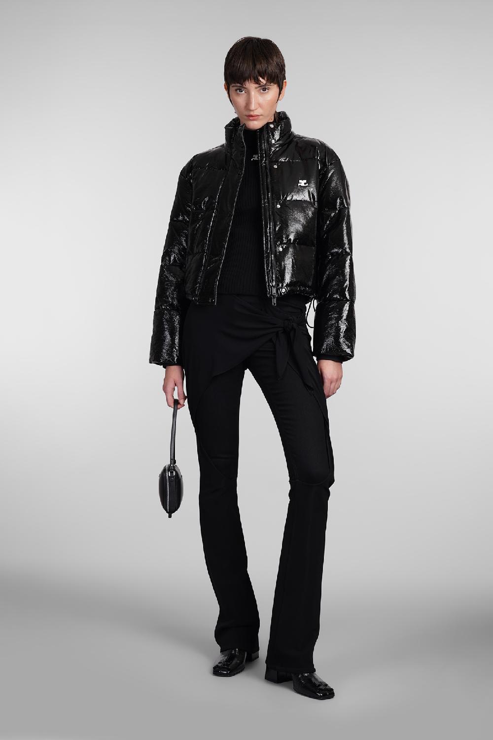 Deliberti Courreges Piumino In Poliammide Nera Cod. 408117 - Deliberti The Luxury Shopping