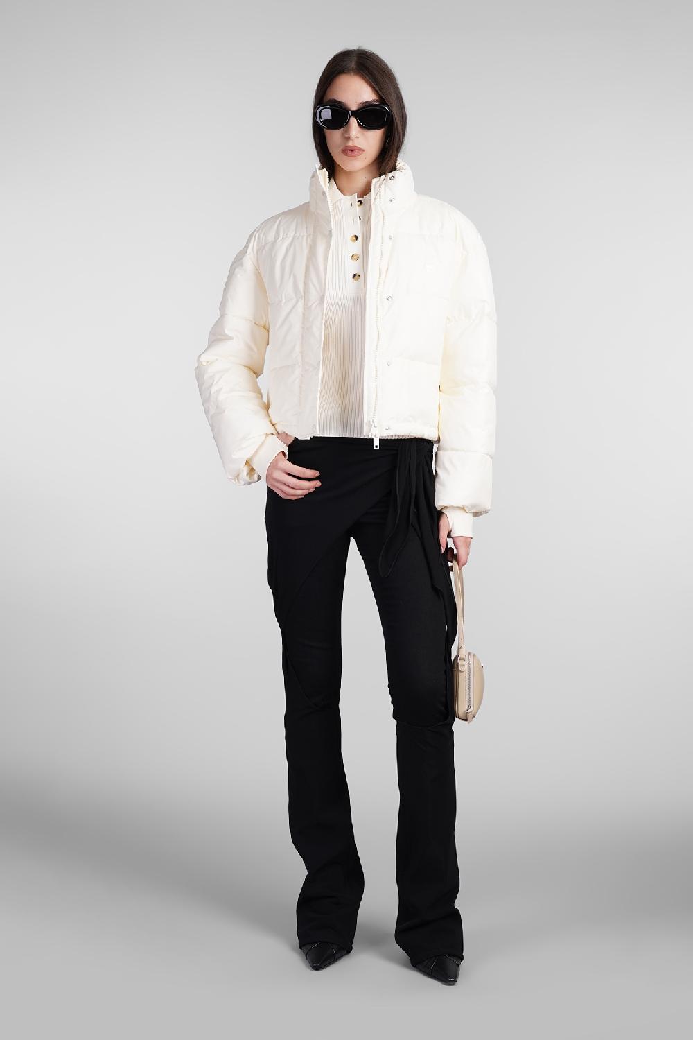 Deliberti Courreges Piumino In Poliestere Beige Cod. 408115 - Deliberti The Luxury Shopping