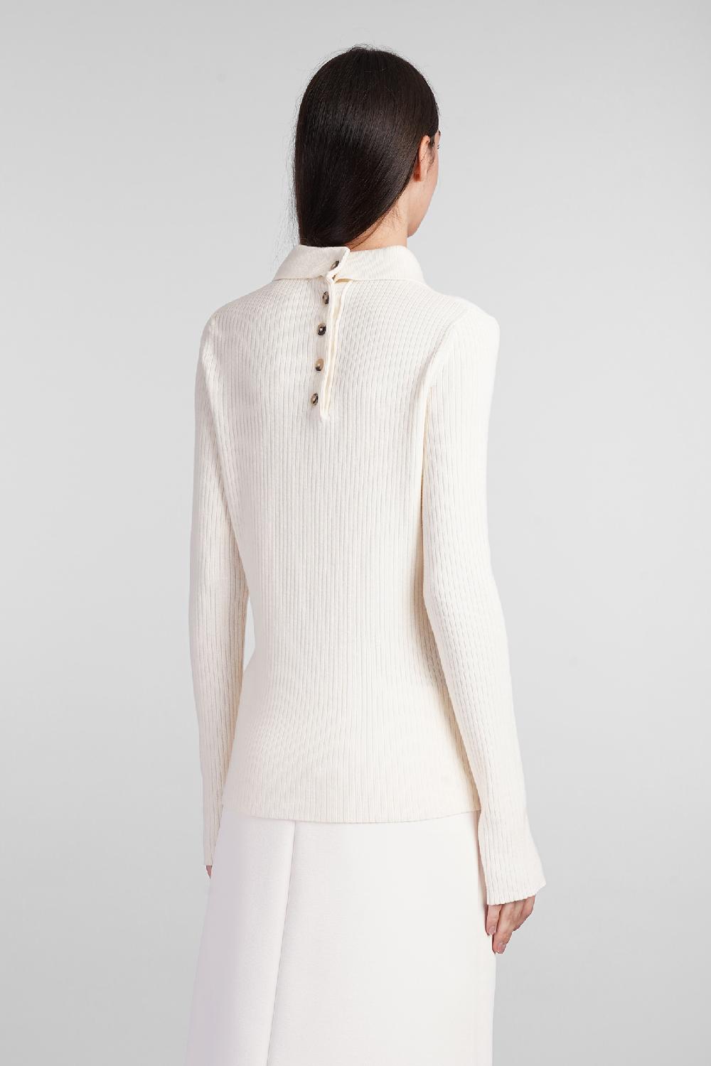 Deliberti Courreges Polo In Cotone Beige Cod. 408569 - Deliberti The Luxury Shopping