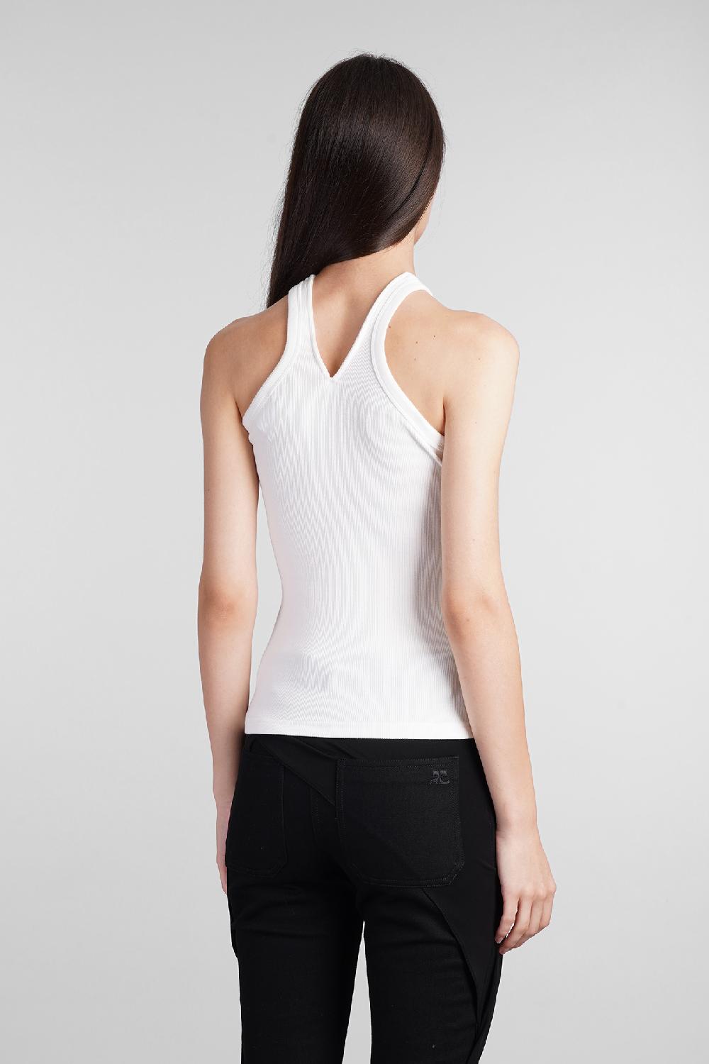 Deliberti Courreges Topwear In Cotone Bianco Cod. 408565 - Deliberti The Luxury Shopping