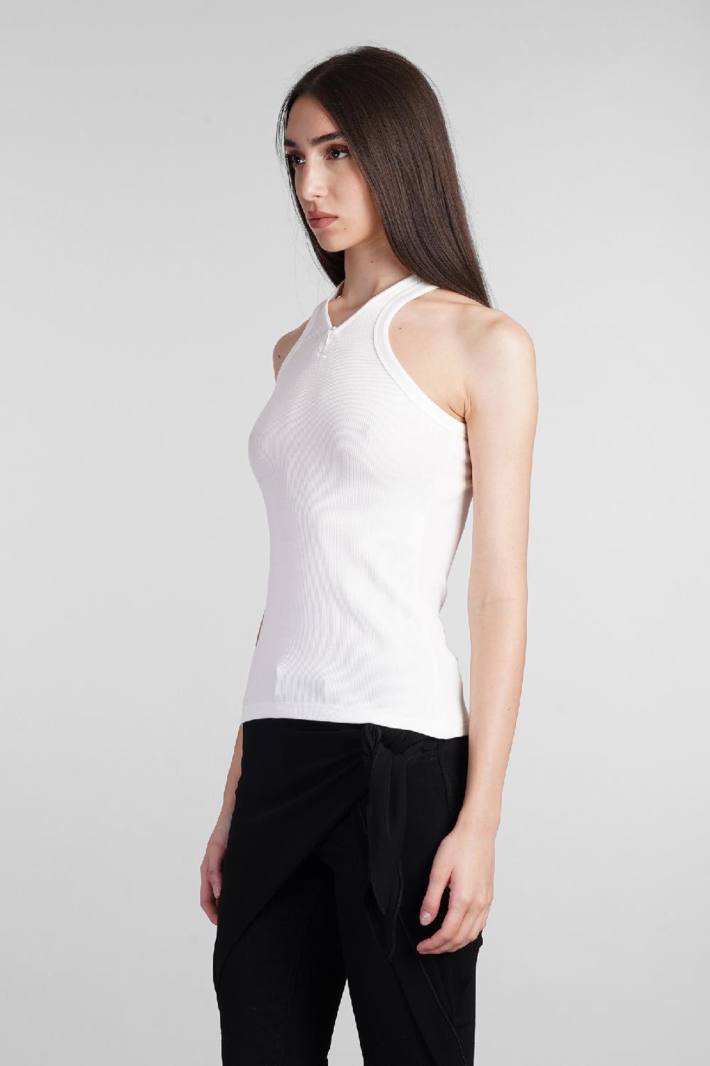 Deliberti Courreges Topwear In Cotone Bianco Cod. 408565 - Deliberti The Luxury Shopping