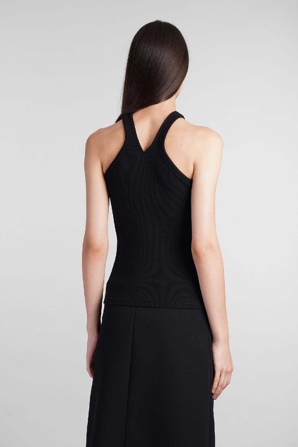 Deliberti Courreges Topwear In Cotone Nero Cod. 408566 - Deliberti The Luxury Shopping