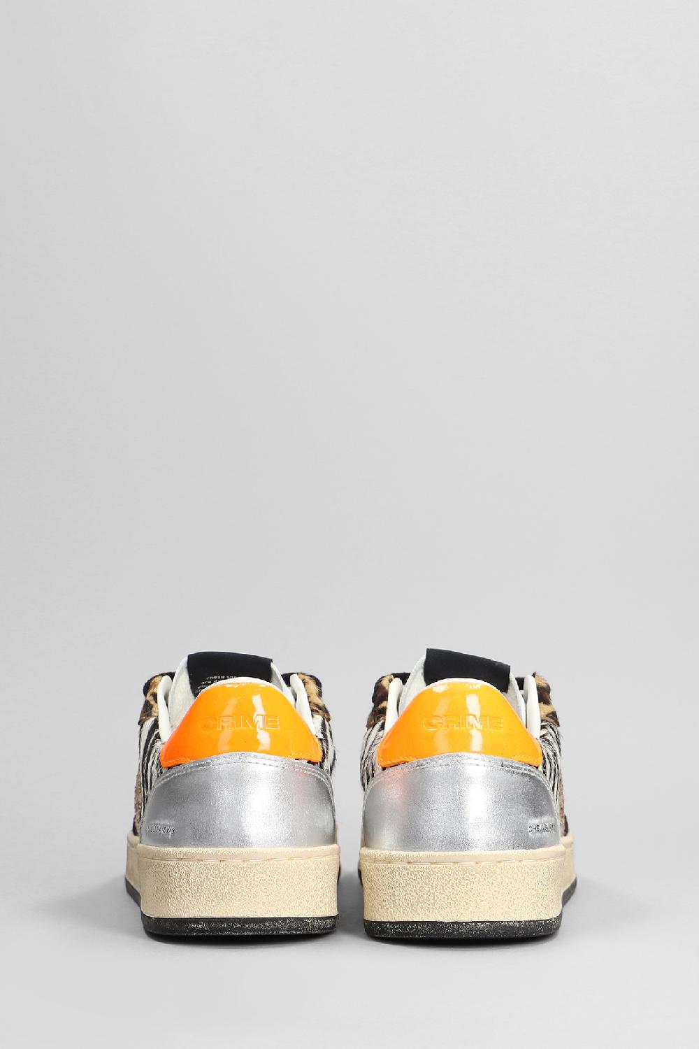 Deliberti Crime Sneakers Chelsea In Pelle Bianca Cod. 402607 - Deliberti The Luxury Shopping