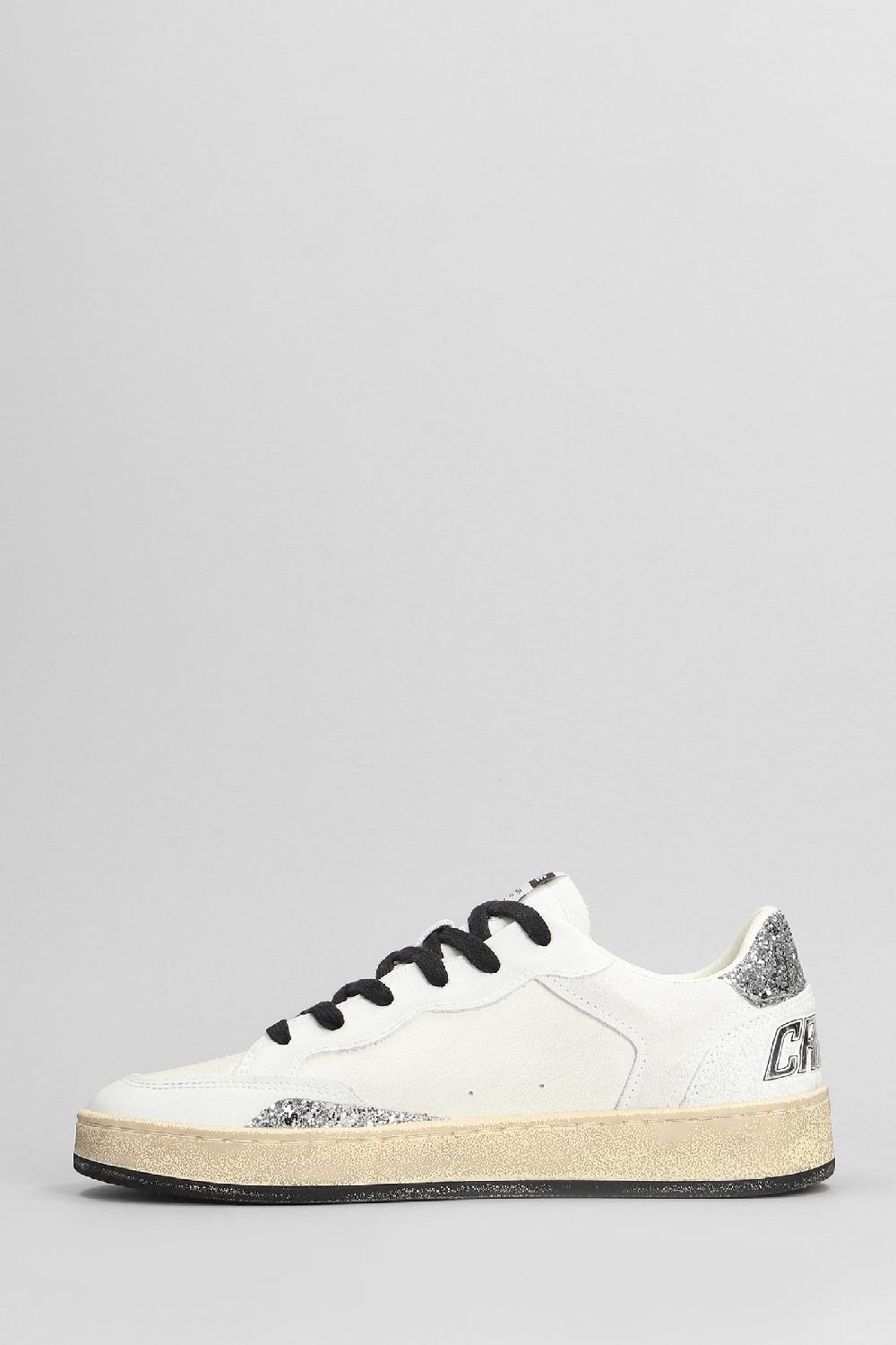 Deliberti Crime Sneakers Chelsea In Pelle Bianca Cod. 403880 - Deliberti The Luxury Shopping