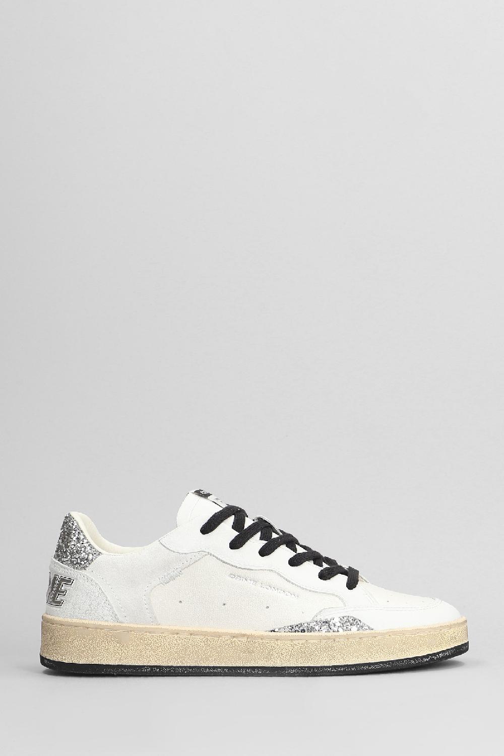 Deliberti Crime Sneakers chelsea in pelle bianca cod. 403880 - Deliberti The Luxury Shopping