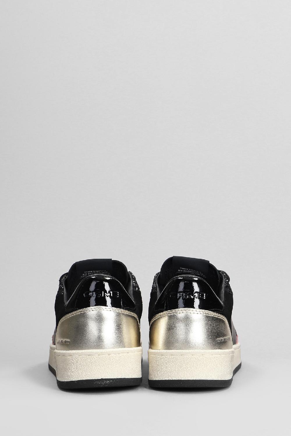 Deliberti Crime Sneakers Chelsea In Pelle E Camoscio Nero Cod. 403879 - Deliberti The Luxury Shopping