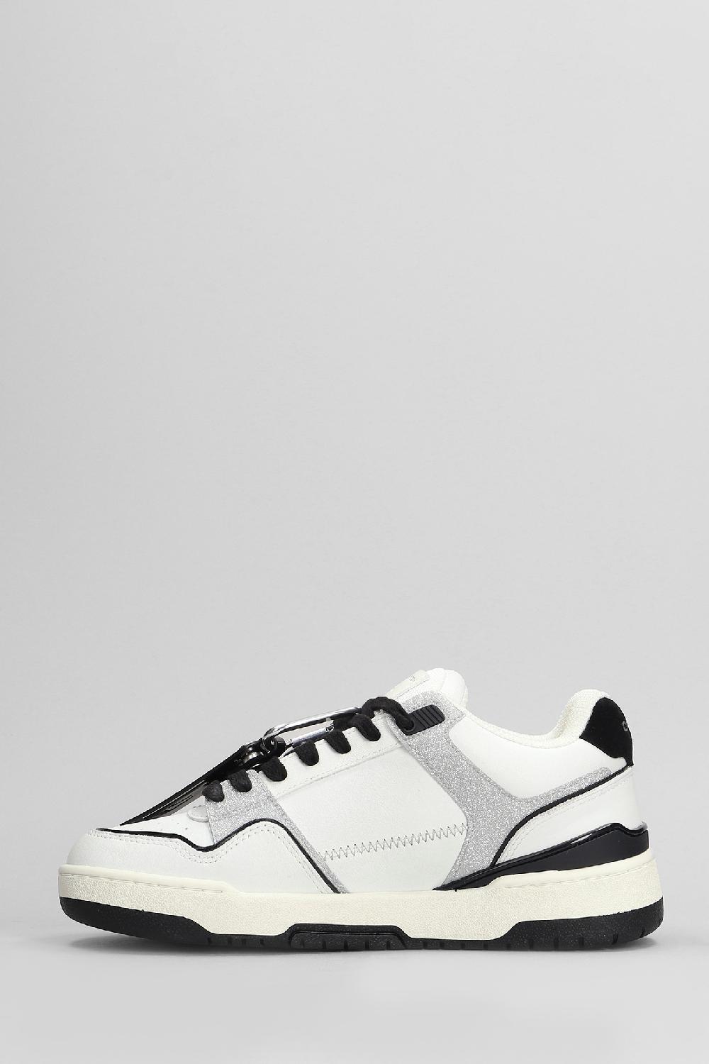 Deliberti Crime Sneakers Dribble In Pelle Bianca Cod. 405412 - Deliberti The Luxury Shopping