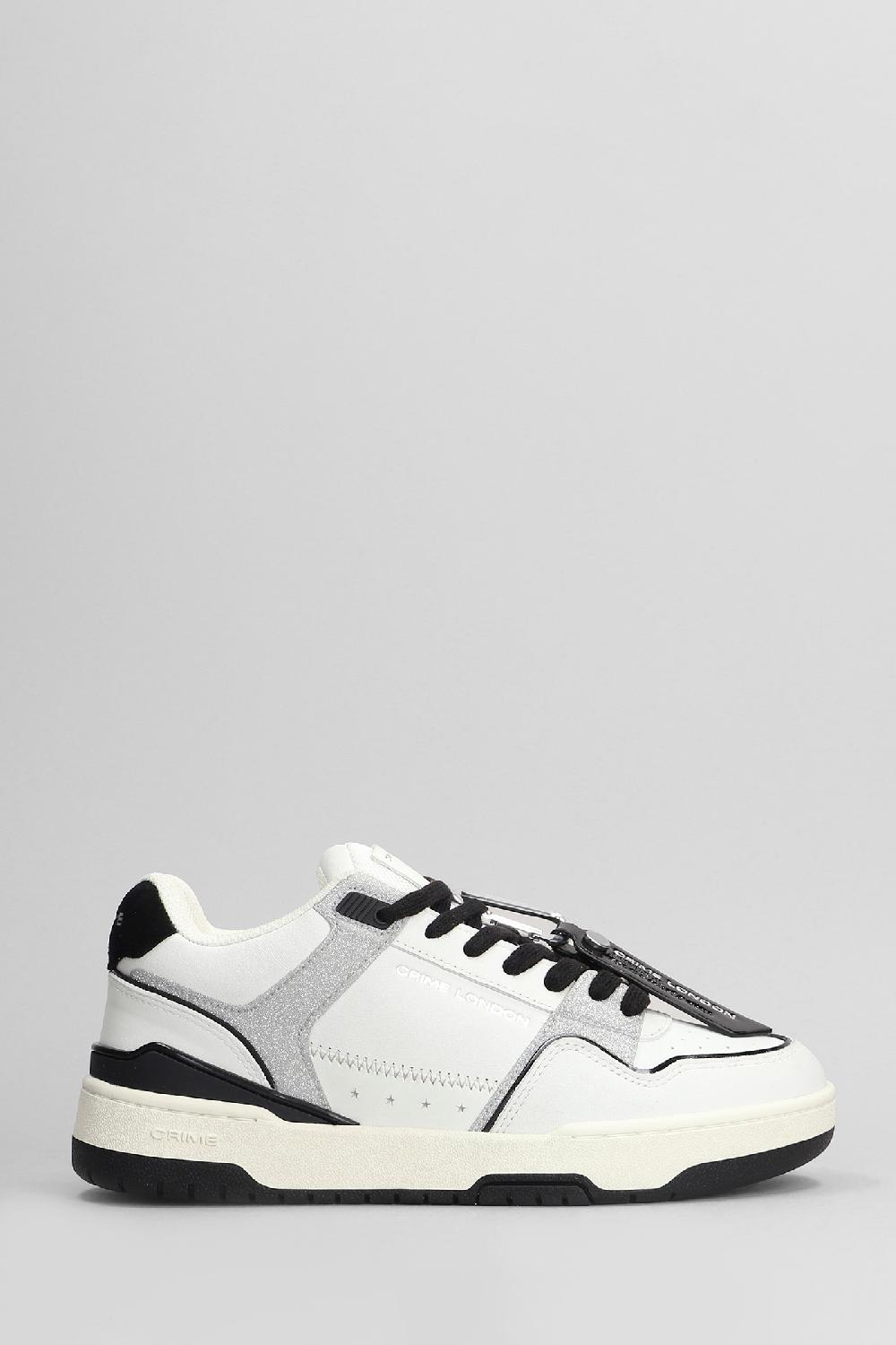 Deliberti Crime Sneakers dribble in pelle bianca cod. 405412 - Deliberti The Luxury Shopping