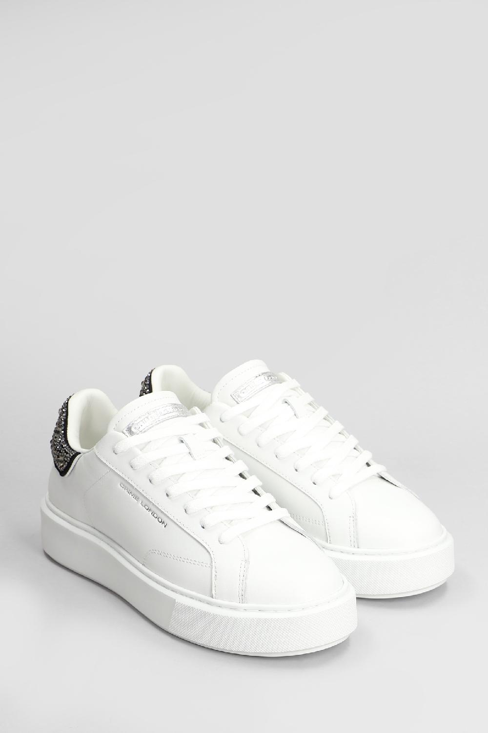 Deliberti Crime Sneakers New Extralight In Pelle Bianca Cod. 408215 - Deliberti The Luxury Shopping