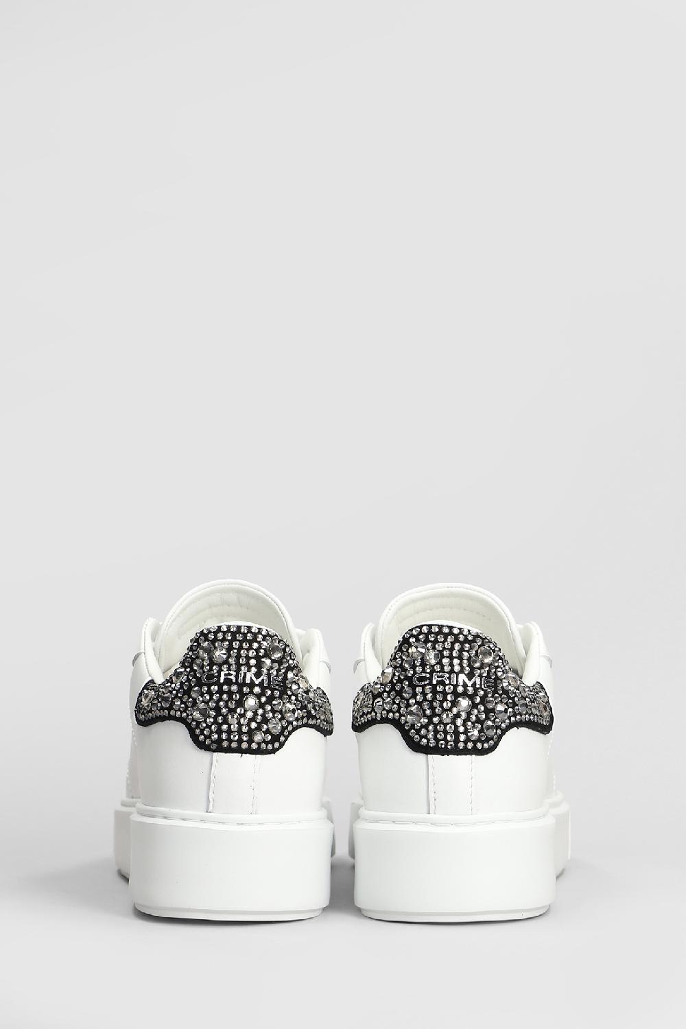 Deliberti Crime Sneakers New Extralight In Pelle Bianca Cod. 408215 - Deliberti The Luxury Shopping