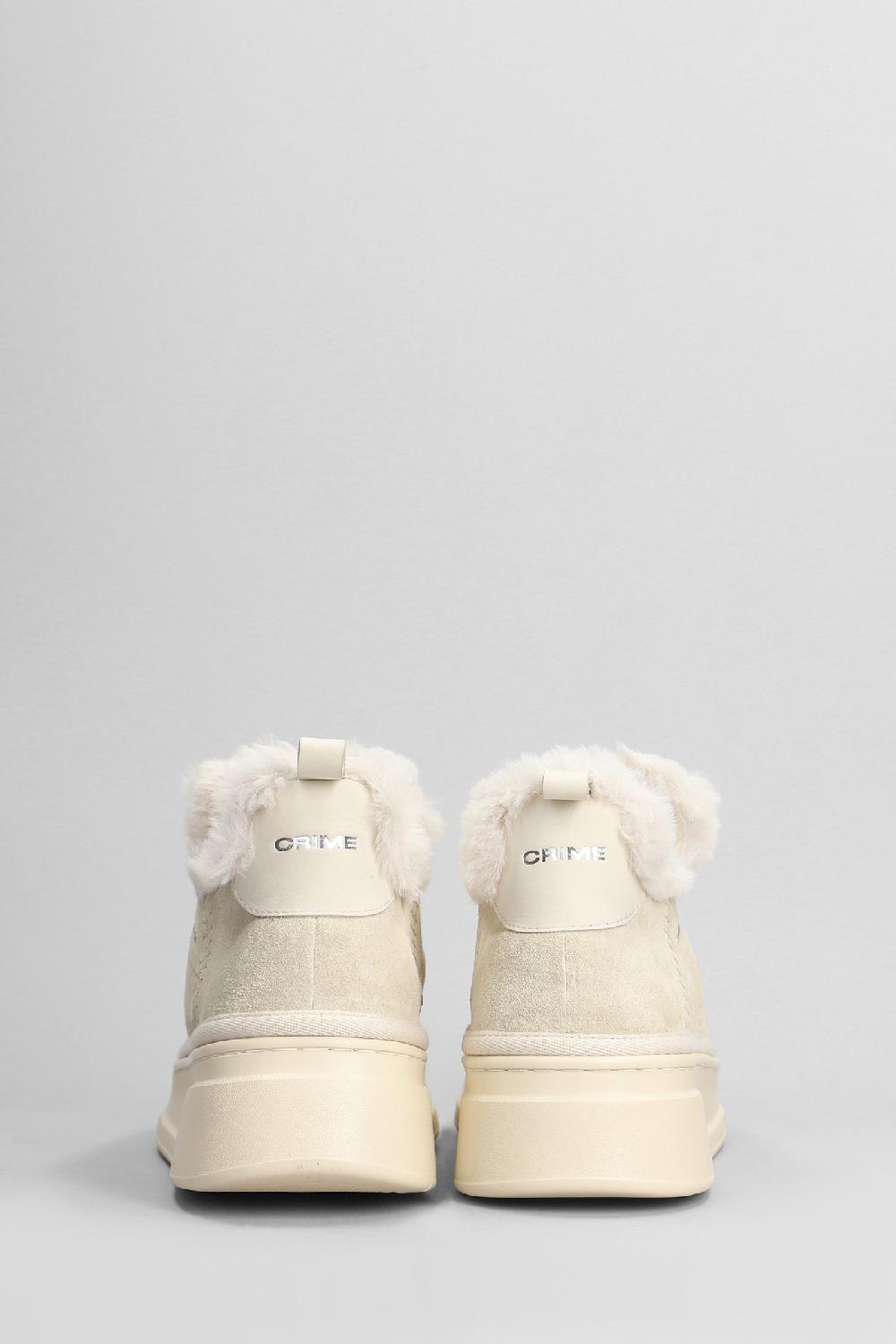 Deliberti Crime Tronchetti Tacco Basso Snooze Boot In Camoscio Beige Cod. 405424 - Deliberti The Luxury Shopping