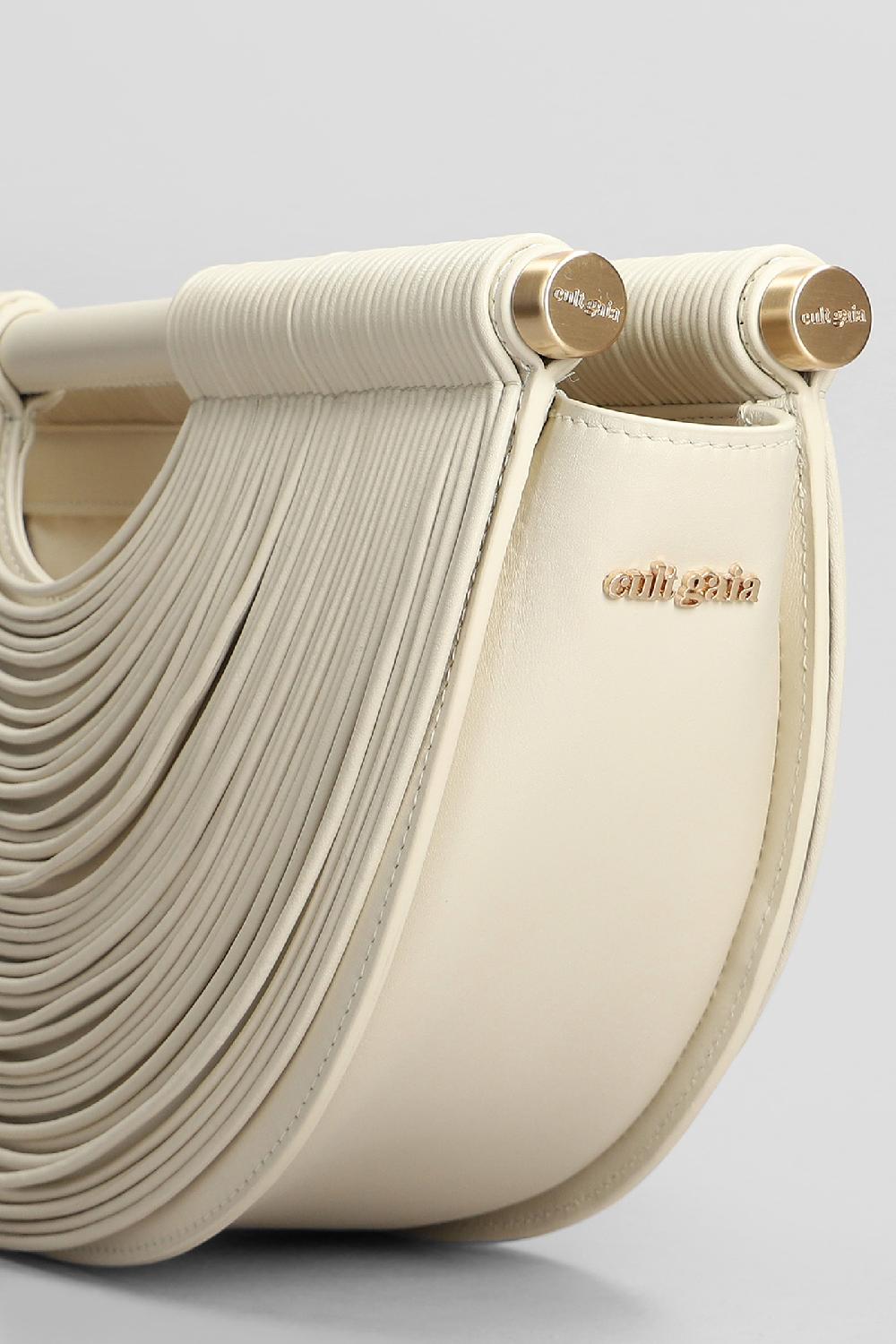 Deliberti Cult Gaia Borsa A Mano Lou In Pelle Beige Cod. 409550 - Deliberti The Luxury Shopping